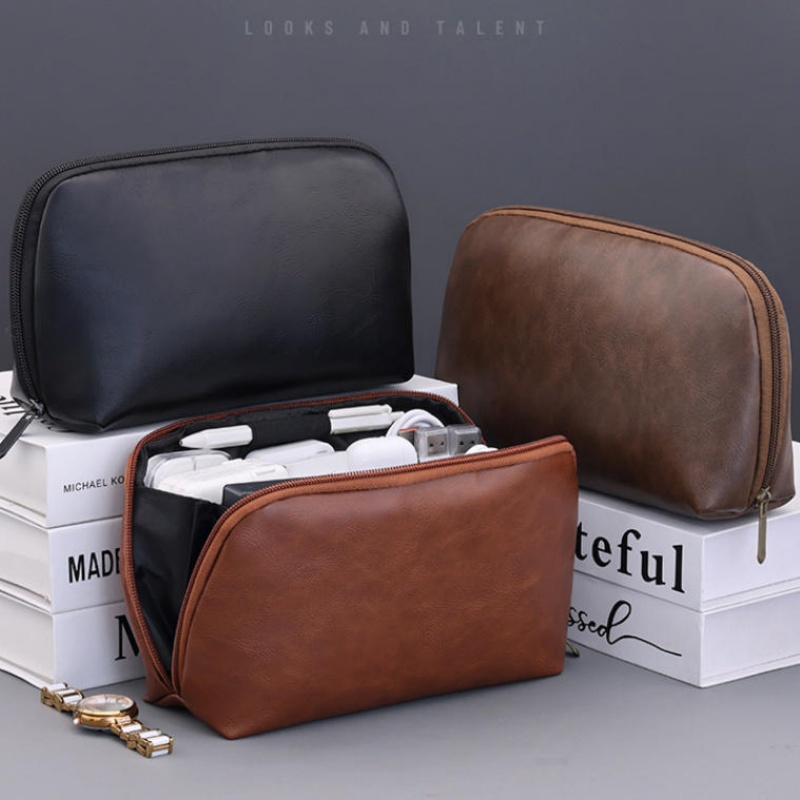 PU Tech Organizer Pouch Travel - Tech Accessories Travel Organizer Pouch ulasan dan harga